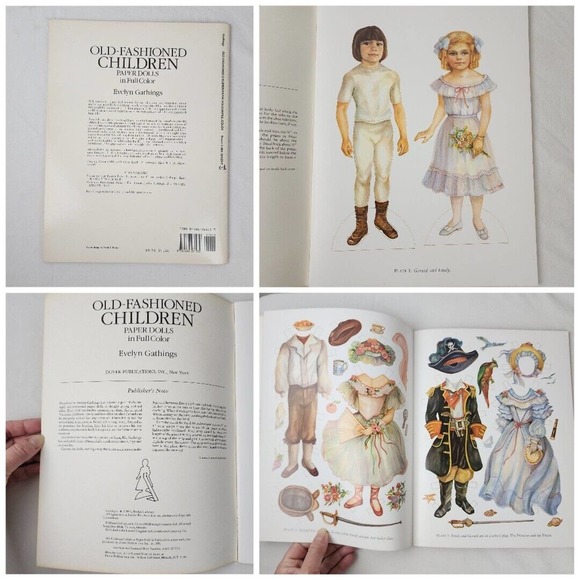 Lot of Vintage Paper Doll Books Full Color Marilyn Monroe Daisy Buchanan Flapper - Picture 5 of 7